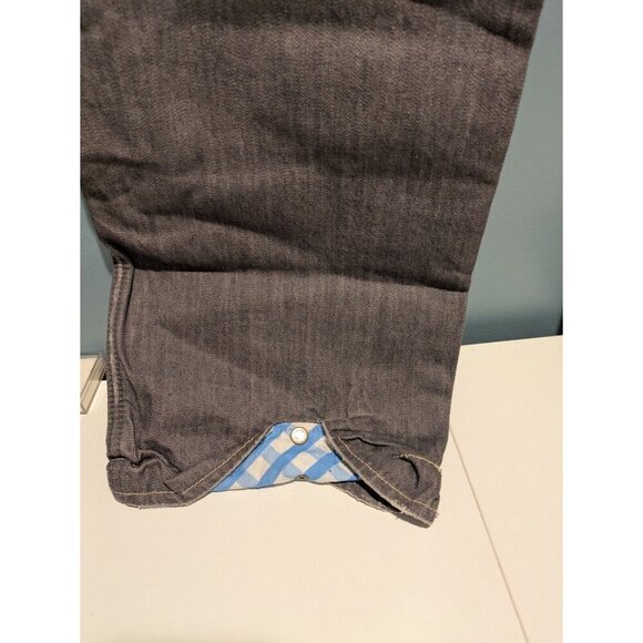 Vintage Y2K Skater Mad Soul Jeans Denim 36x32 Grey - Picture 11 of 16